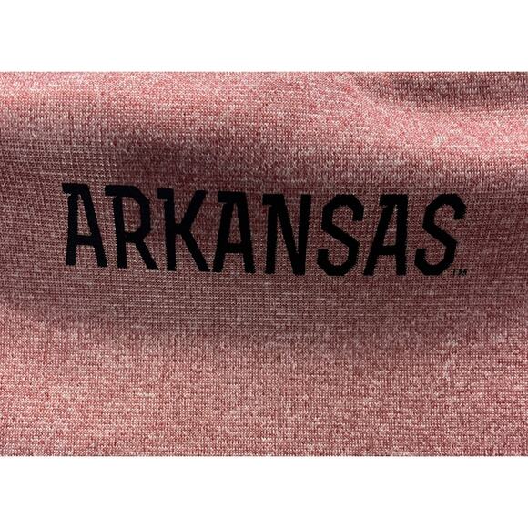 Arkansas Razorbacks grey 1/4 zip. size women's Small , J. America - Picture 6 of 9